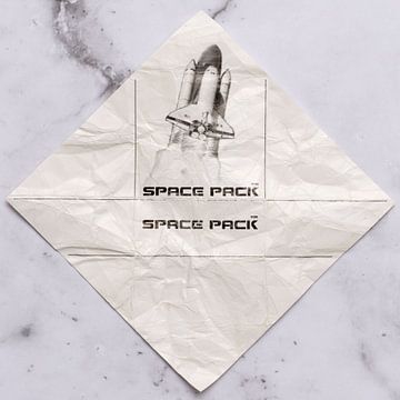 Gnome post Space Pack auf Marmor von Floris Kok