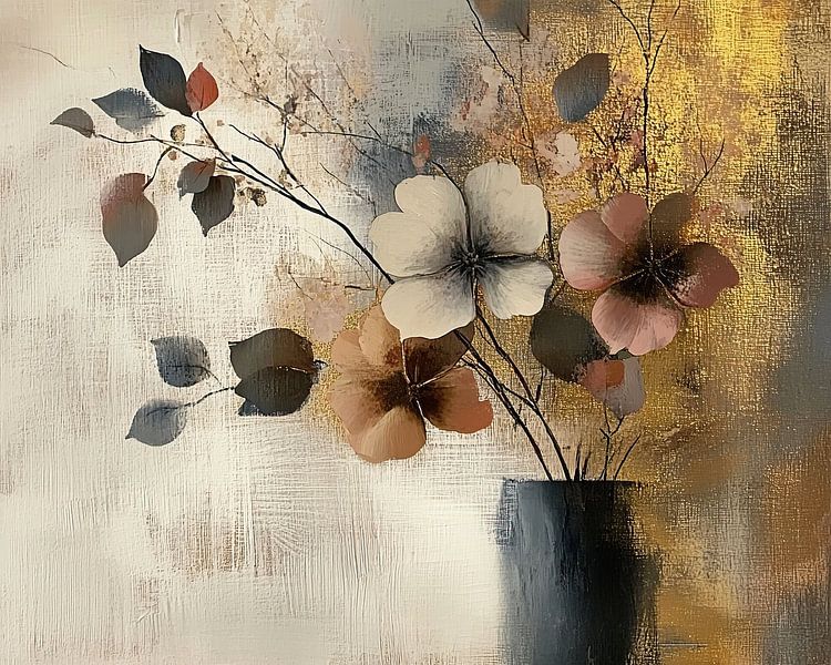 Silent Golden Bloom by Zen and More