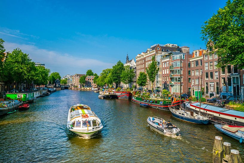 the Oude Schans in Amsterdam by Ivo de Rooij
