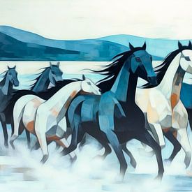 Pferde von Jutta Maria Pusl