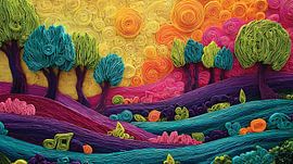 Sonnentanz über dem Fusilli-Fluss von Corksy Uncorked in Tuscany