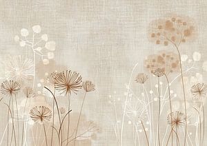 Herbstblumen Gemälde | Seeds of Serenity Dance