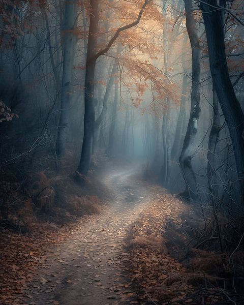 Bos van fernlichtsicht