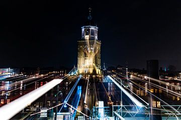 Deventer by night van Peter Koster