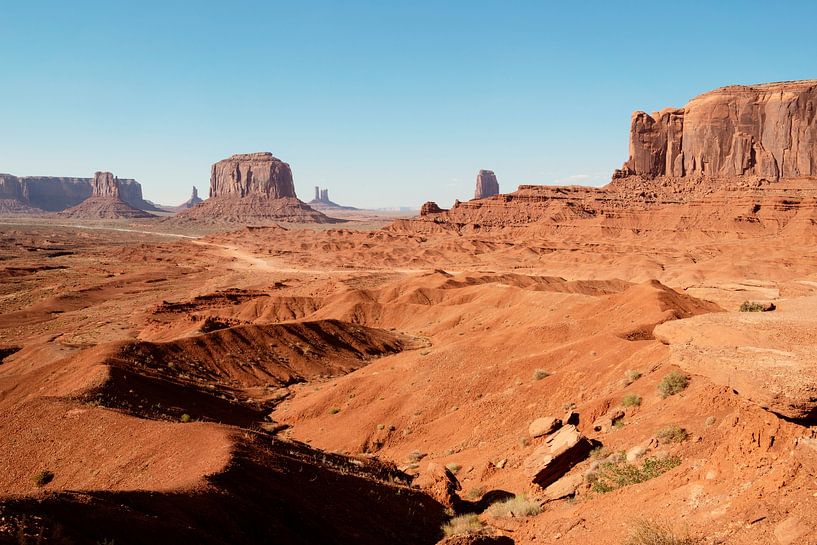 American West - Monument Valley Tribal Park by Philippe HUGONNARD