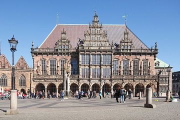 Old City Hall Hall on Market Square , Bremen