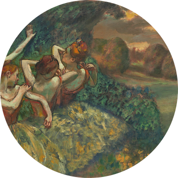 Edgar Degas. Four Dancers