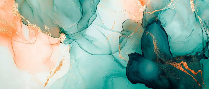 Colour explosion in soft tones by Poster Art Shop