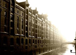 Speicherstadt am frühen Morgen