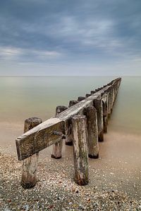 Wellenbrecher bei Hindeloopen von Halma Fotografie