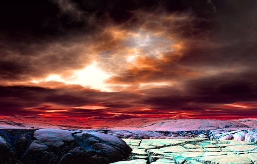 eisige_Felsen von Dirk Driesen