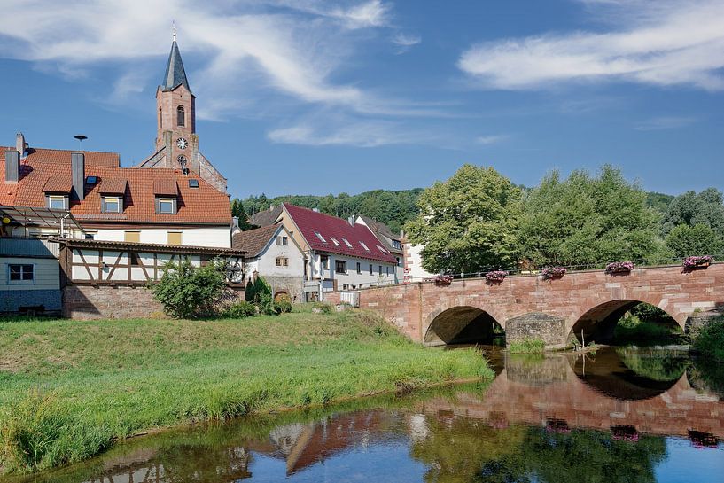 Gräfendorf an der Schondra,Spessart,Deutschland von Peter Eckert