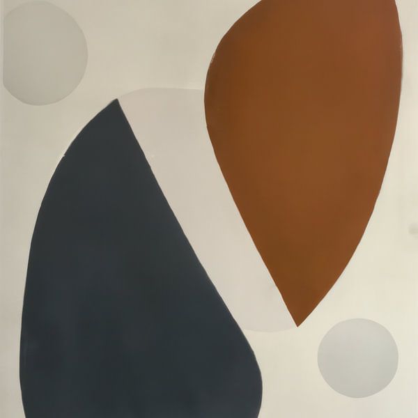 Modern shapes and lines abstract by Studio Allee