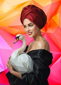 Schwan und stille Majestät