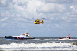 De KNRM in actie 