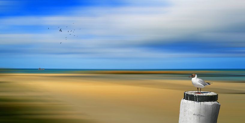 Un regard sur la distance par Monika Jüngling