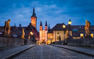 Würzburg bei Nacht