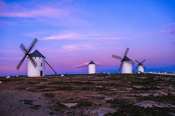 Moulins Campo de Criptana sur Joke Beers-Blom