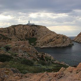 Vuurtoren Corsica, L'lle de Rousse van Monique Meijer