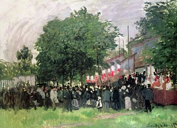 Claude Monet,De veertiende juli, Bastille Dag