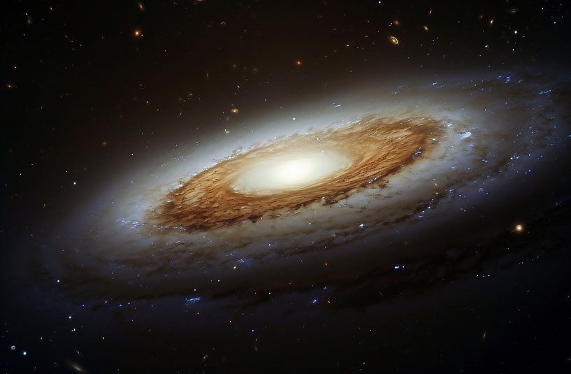 Galaxie von fernlichtsicht