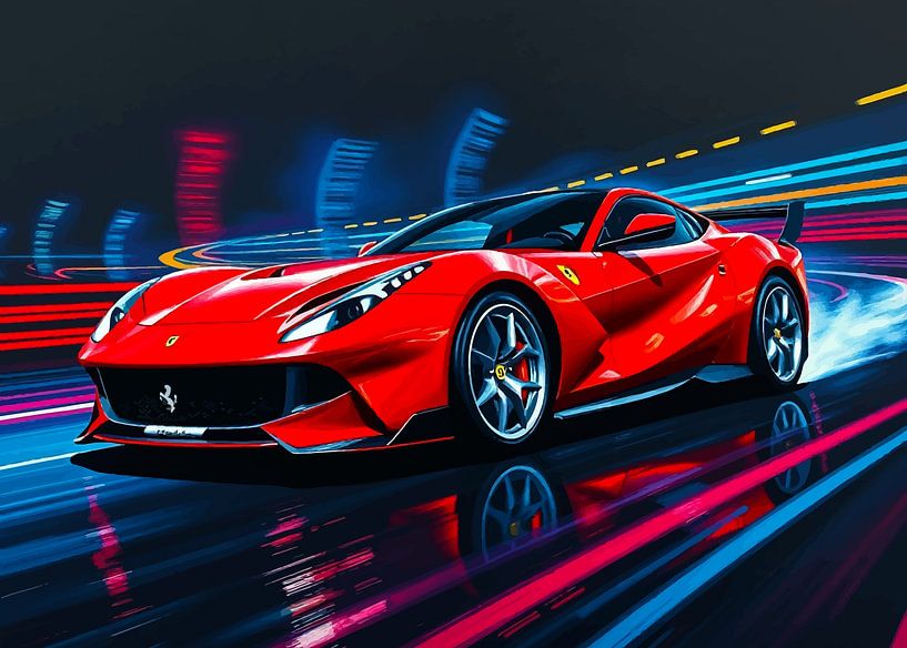 Ferrari 812 Competizione 4 van MIROKKU
