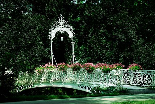 Baden-Baden, brug in de Lichtenthaler Allee