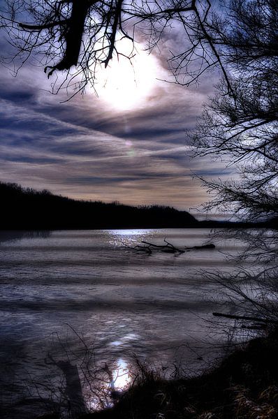 Floodplain -  Evening, van Christine Nöhmeier