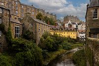 Dean Village en Water of Leith, Edinburgh