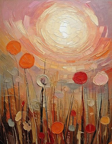 Zwevende Zomerkusjes van Moonheart Artworks