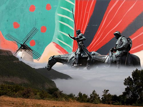 Collage Don Quichot de la Manga