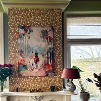 Photo de nos clients: Cavalier sur un sentier forestier par Niklas Maximilian, sur ArtFrame