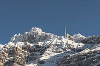 Le Säntis dans les Alpes appenzelloises en hiver