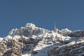 Säntis in the Appenzell Alps in winter by Conny Pokorny