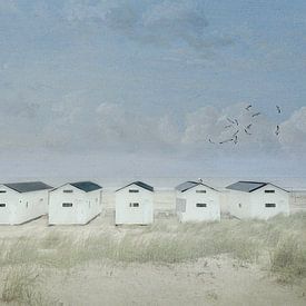 Strandhaus Nr. 5 von Iris van Heusden