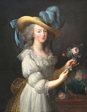 Marie-Antoinette, naar Élisabeth-Louise Vigée Le Brun.