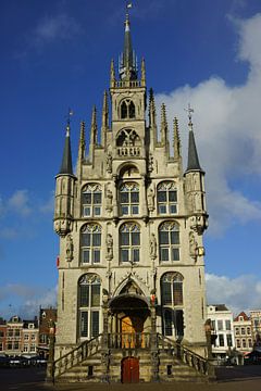 Hôtel de ville de Gouda sur Michel van Kooten
