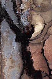 Formes organiques aux tons terreux sur uplusmestudio