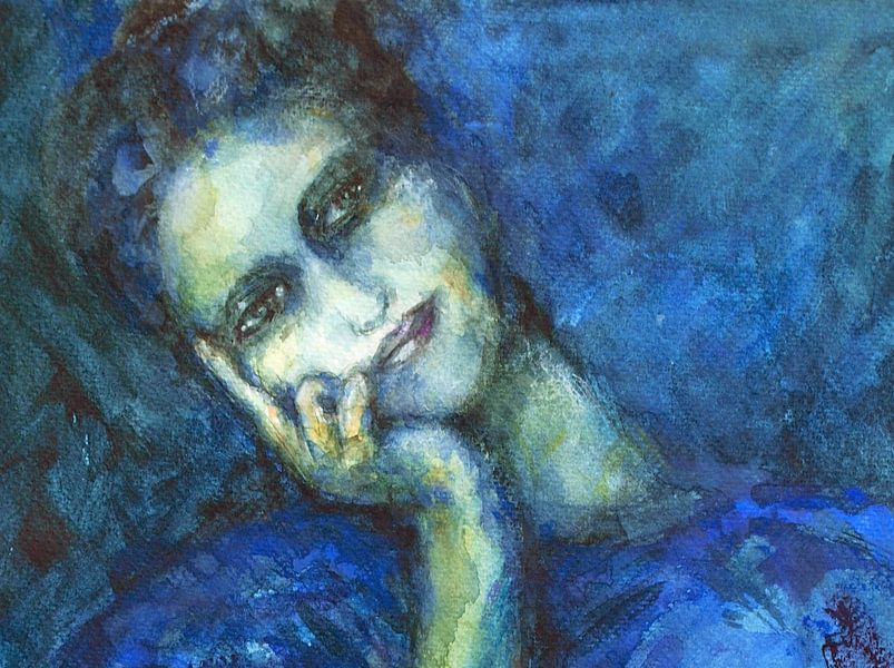 Feeling Blue (1) by Ineke de Rijk