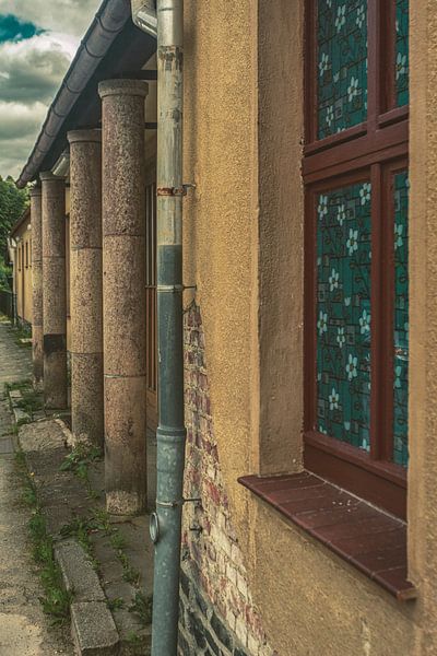 Erzgebirge Einsiedel Train station and town by Johnny Flash