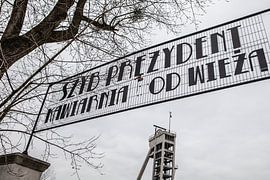 Szyb Prezydent the mine's president in Chorzow Poland