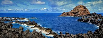 Die zerklüftete Küste von Porto Moniz