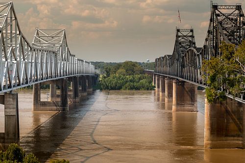 Vicksburg Bridge von Mrs van Aalst