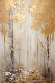 Gouden Bloem van Bloemen Studio