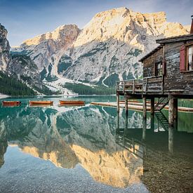 Pragser Wildsee in den Dolomiten von iPics Photography