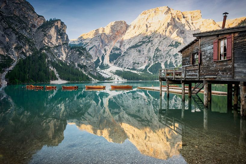 Pragser Wildsee in den Dolomiten von iPics Photography