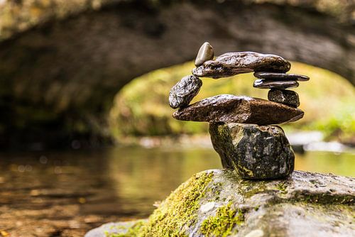 J'ai posé une pierre