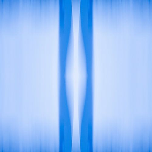 Blue symmetry by Cor Ritmeester