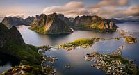 Reinefjorden panorama