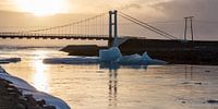 Bridge at Jökulsárlón  par Menno Schaefer Aperçu